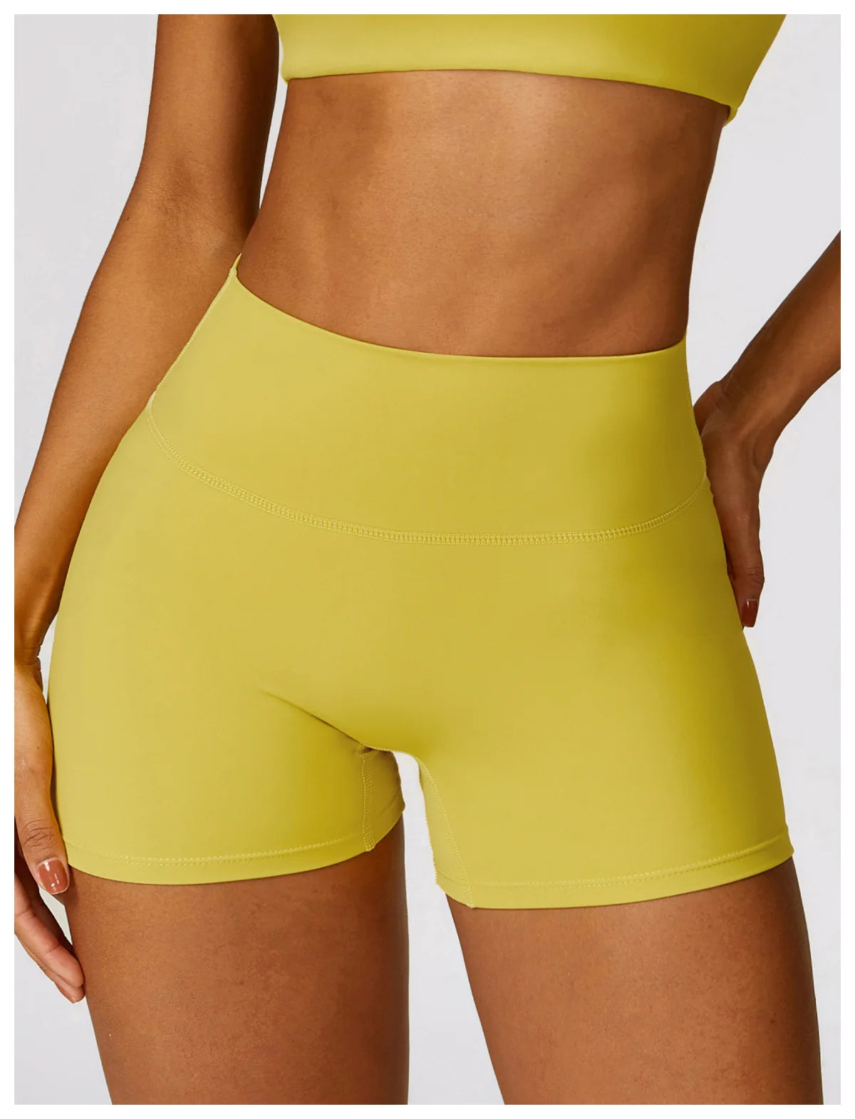 Tights High Waist Workout Push Up Scrunch Butt Shorts