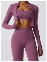 Women's 2 or 3 Pieces Yoga Set Sportswear Women