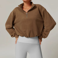 Loose Women Outdoors Zipper Jacket