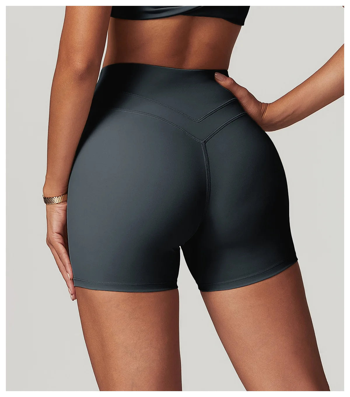 High Waist Butt Lift Push Up Women Shorts