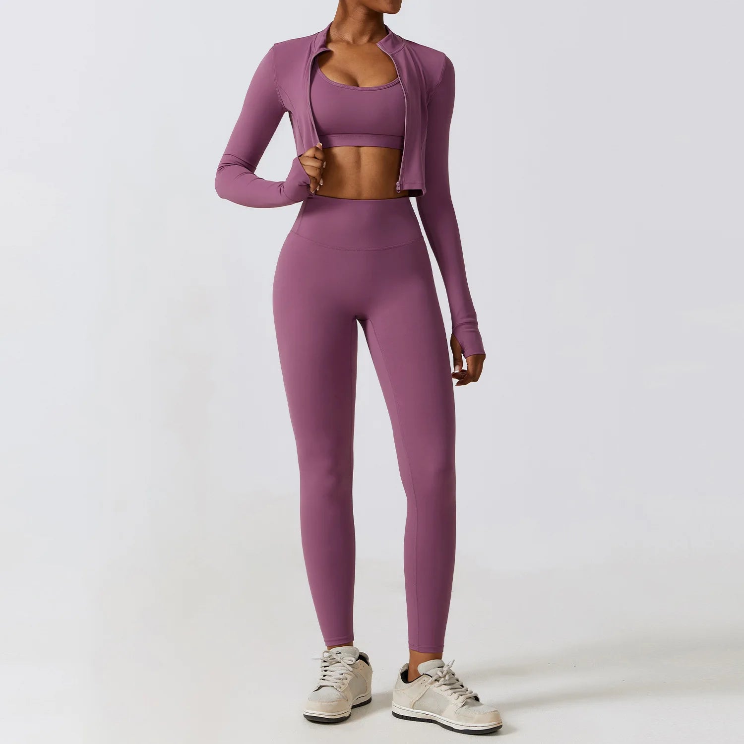 Women's 2 or 3 Pieces Yoga Set Sportswear Women