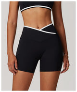 Breathable High Waist Sports  Gym Shorts