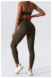 Nude Feeling High Waist Buttock Lifting Tight leggings