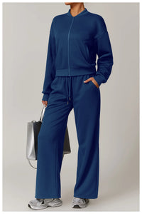 Loose Tracksuit Zipper Long Sleeve Jackets