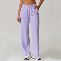 Outdoor High Waist style Straight Leg Sweatpants