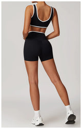 Breathable High Waist Sports  Gym Shorts