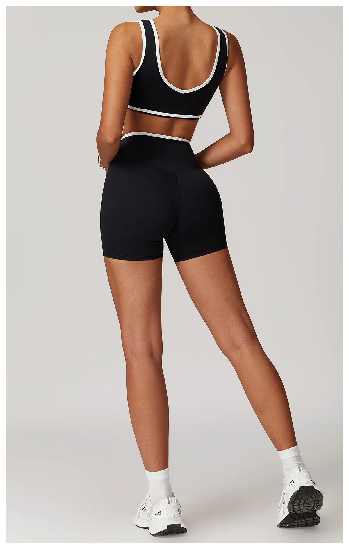 Breathable High Waist Sports  Gym Shorts