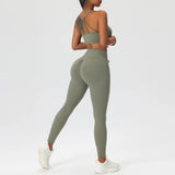 Two Pieces Workout Fitness Sportswear Sets