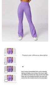 Seamless Flare High Waist Wide Leggings