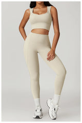 Naked Feel High Waist Fitness Sets