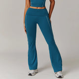 Breathable  High Waist Bell-bottoms  Leggings