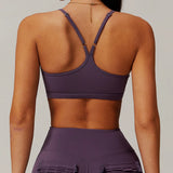 Breathable Anti-sweat Removable Padded Sport Bra