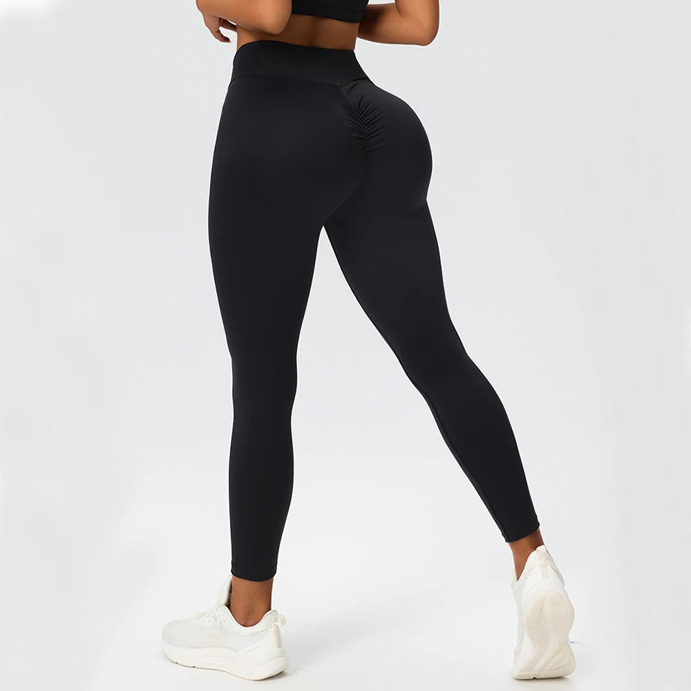 Women's High Waist Butt Lift Elastic Leggings