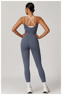 Sexy Backless Sling Yoga Jumpsuit