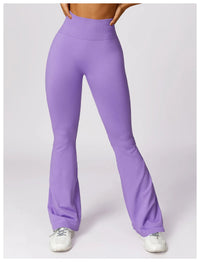 Seamless Flare High Waist Wide Leggings