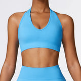 High Support Impact Ruched Top Push Up Sport Bra