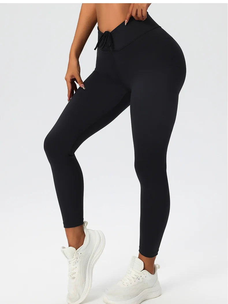 Women's High Waist Butt Lift Elastic Leggings