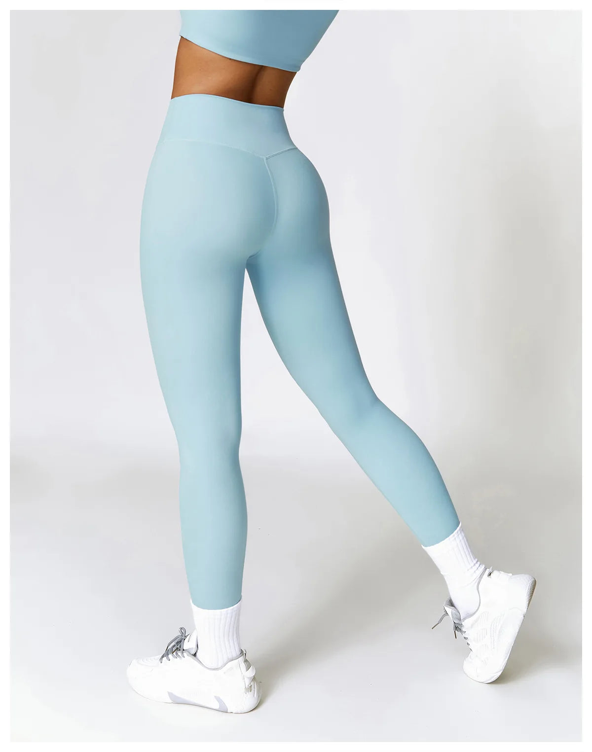 Seamless High Waist Push Up Woman Tights Leggings