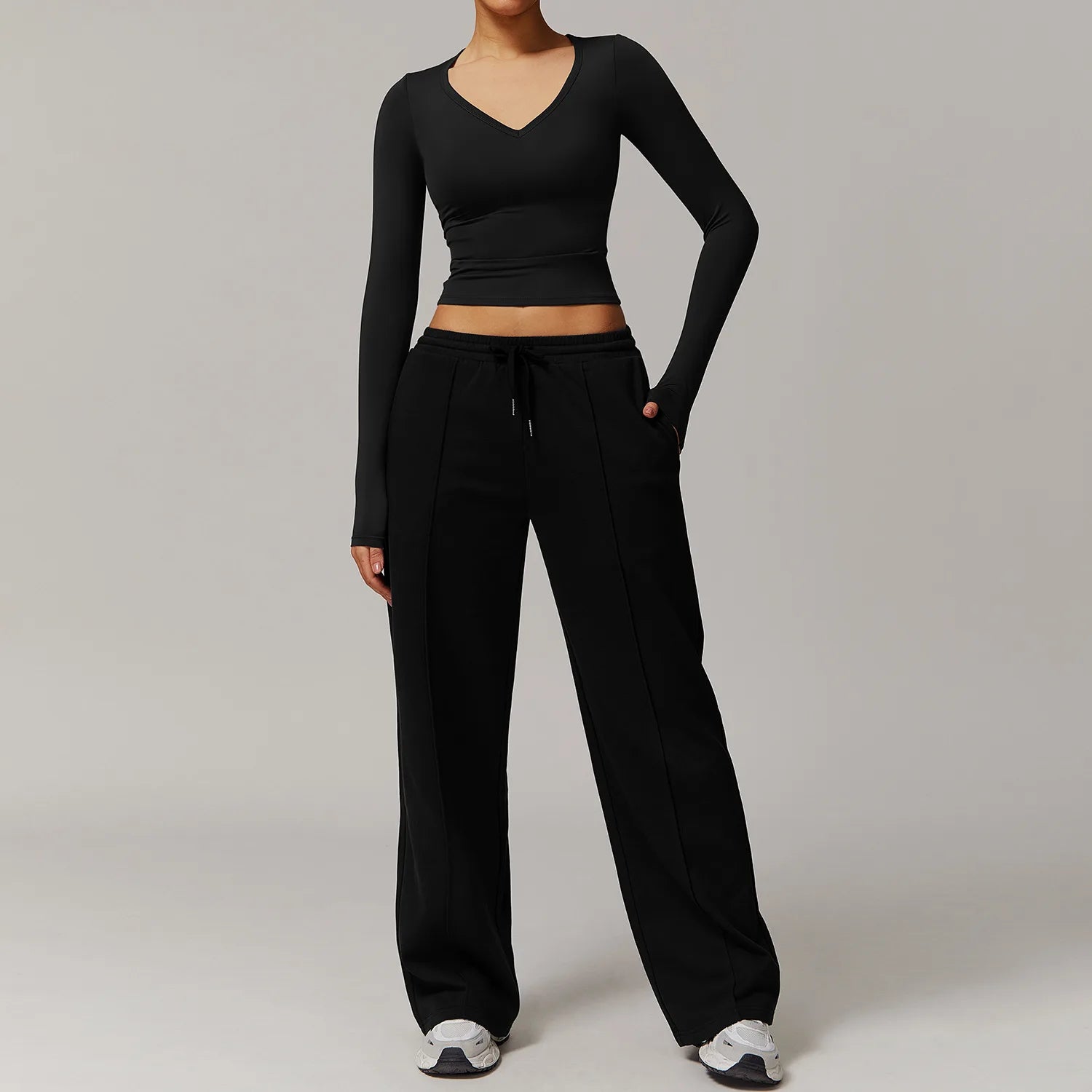 Female Two Pieces Tracksuit Set