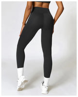 Nylon High Hip Push Up Waist Leggings