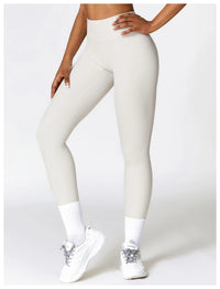 Nylon High Hip Push Up Waist Leggings