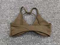 Sexy Halter Push Up Sports Bra