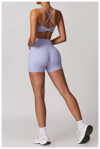 High Waist Butt Lift Push Up Women Shorts