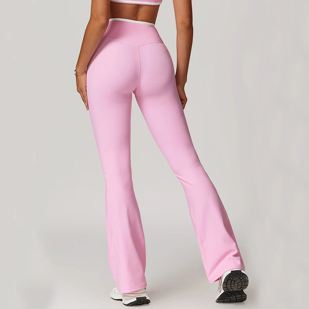 Naked Cross Yoga Flares Leggings