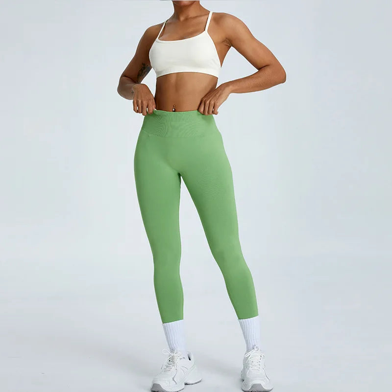 Seamless Scrunch Butt Lifting High Waist Leggings