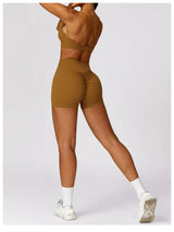 Tights High Waist Workout Push Up Scrunch Butt Shorts