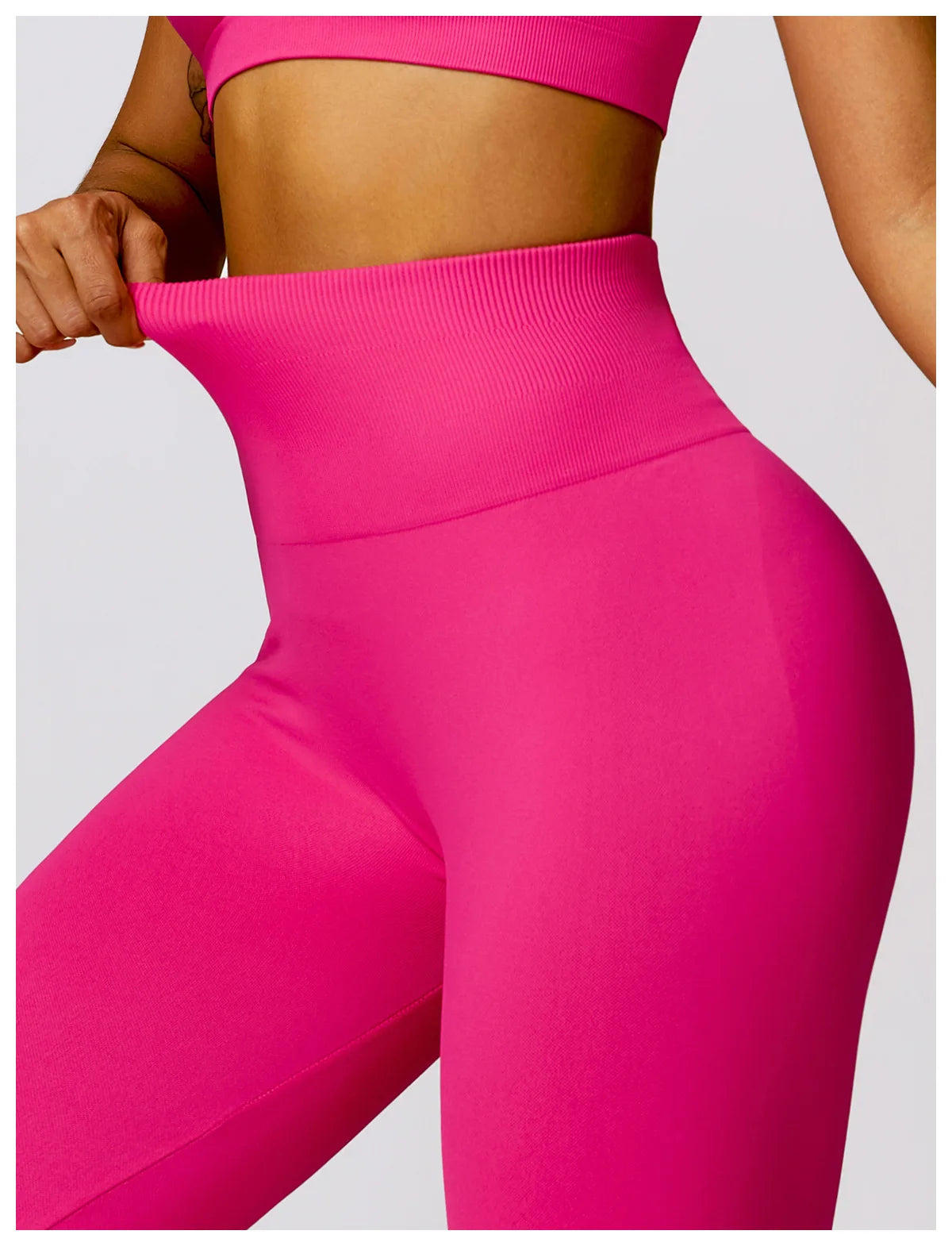 Seamless Flare High Waist Wide Leggings