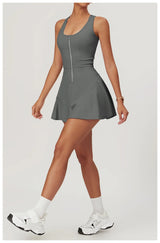 Fitness Zipper Dress