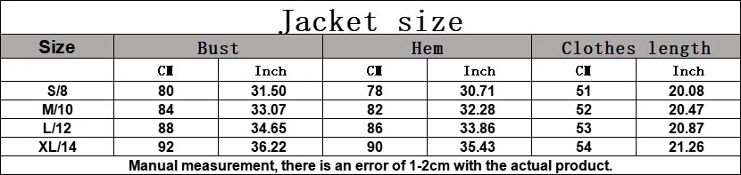 Women's Slim Long Sleeve Thumb Jackets