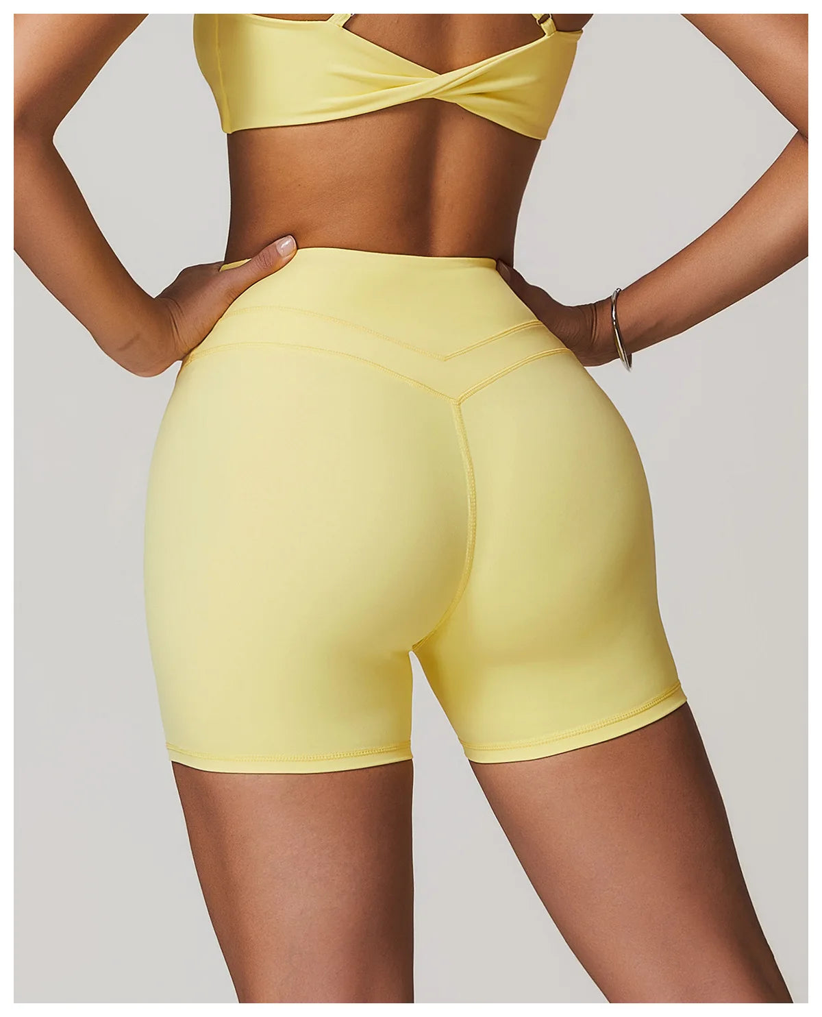 High Waist Butt Lift Push Up Women Shorts