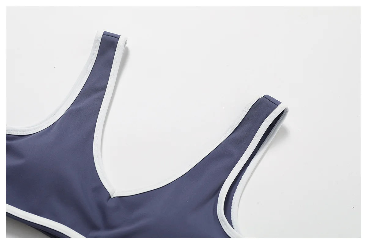 Anti-Sweat  Padded Support Fitness Sports Bra