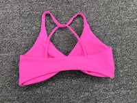 Sexy Halter Push Up Sports Bra