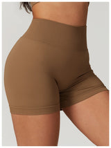 Seamless Scrunch Butt High Waist Tights Yoga Shorts