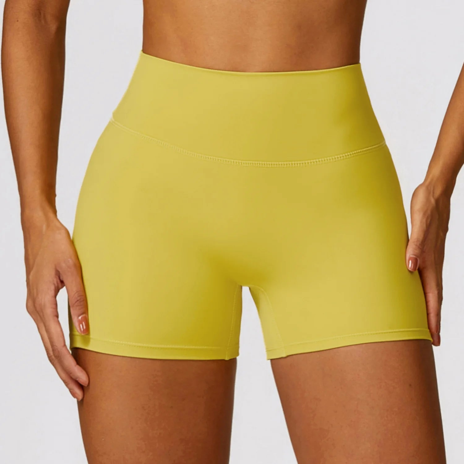 Tights High Wais Push Up Scrunch Butt Yoga Shorts