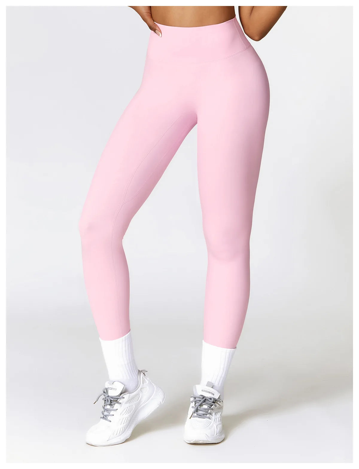 Nylon High Hip Push Up Waist Leggings