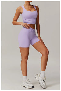 Sexy High Waisted V Waist Sports Shorts