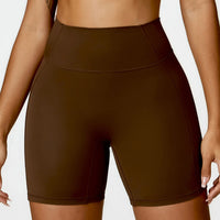 Women High Waist Push Up  Shorts