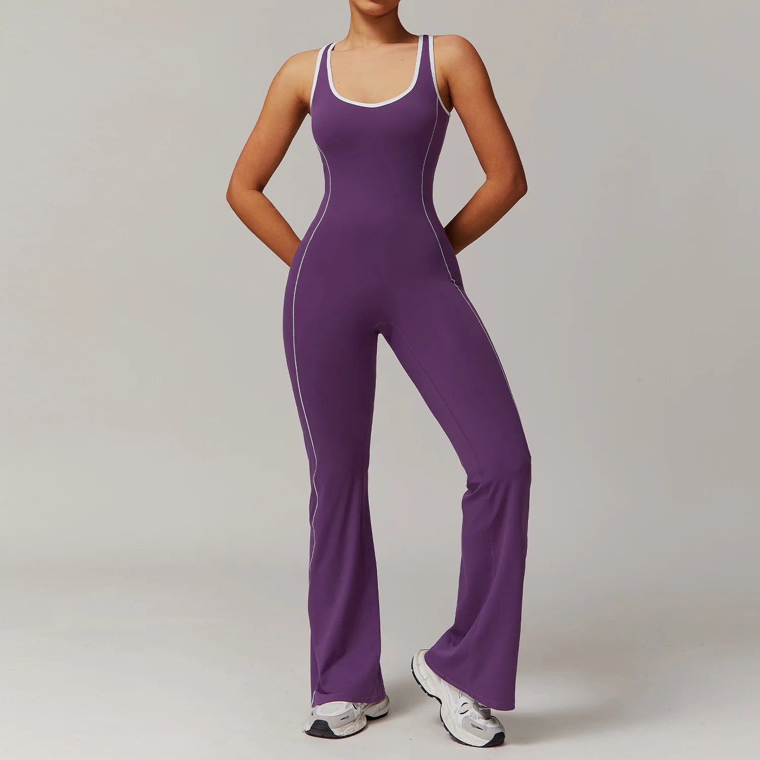 Sleeveless Sportswear Jumpsuit