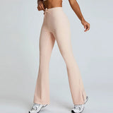 Drawstring Wide Leg Push Up Tights Legging