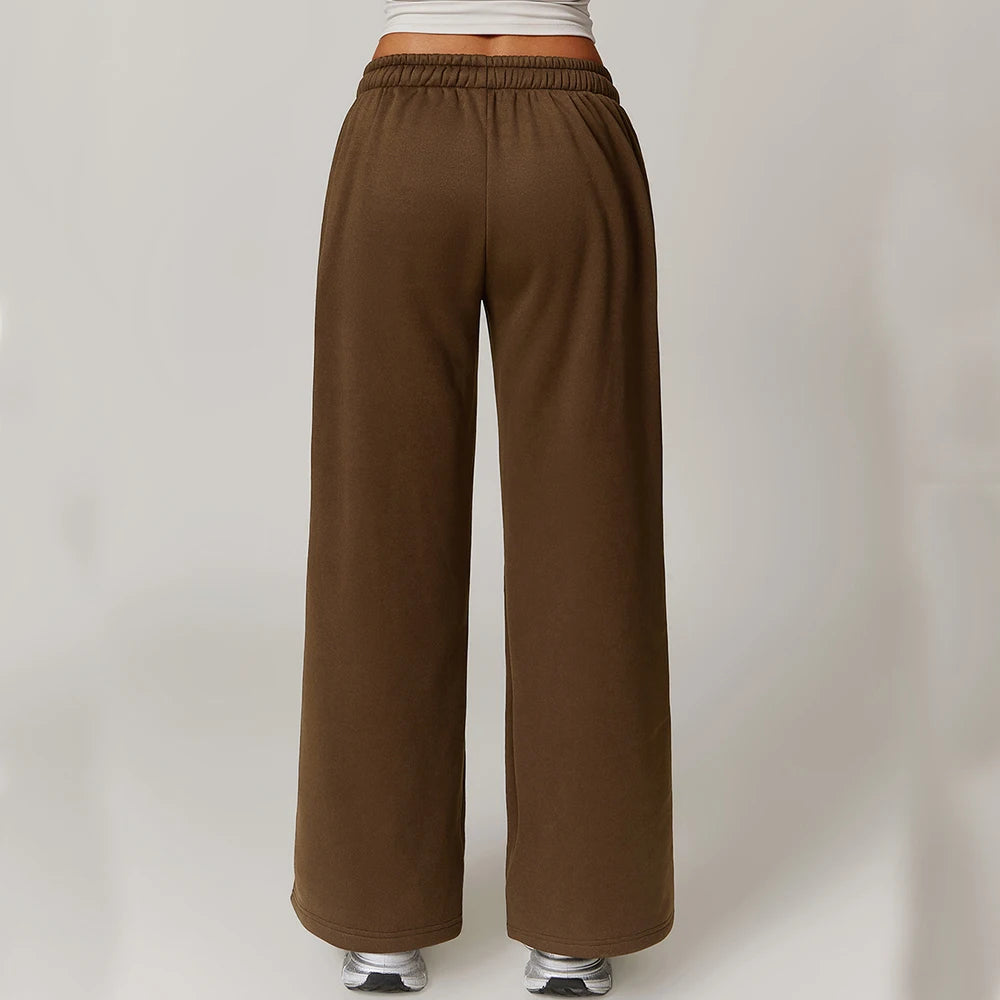 Wide Leg High Waist Sweatpants