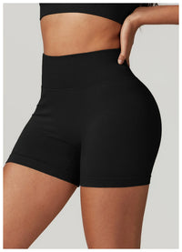 Seamless Scrunch Butt High Waist Tights Yoga Shorts