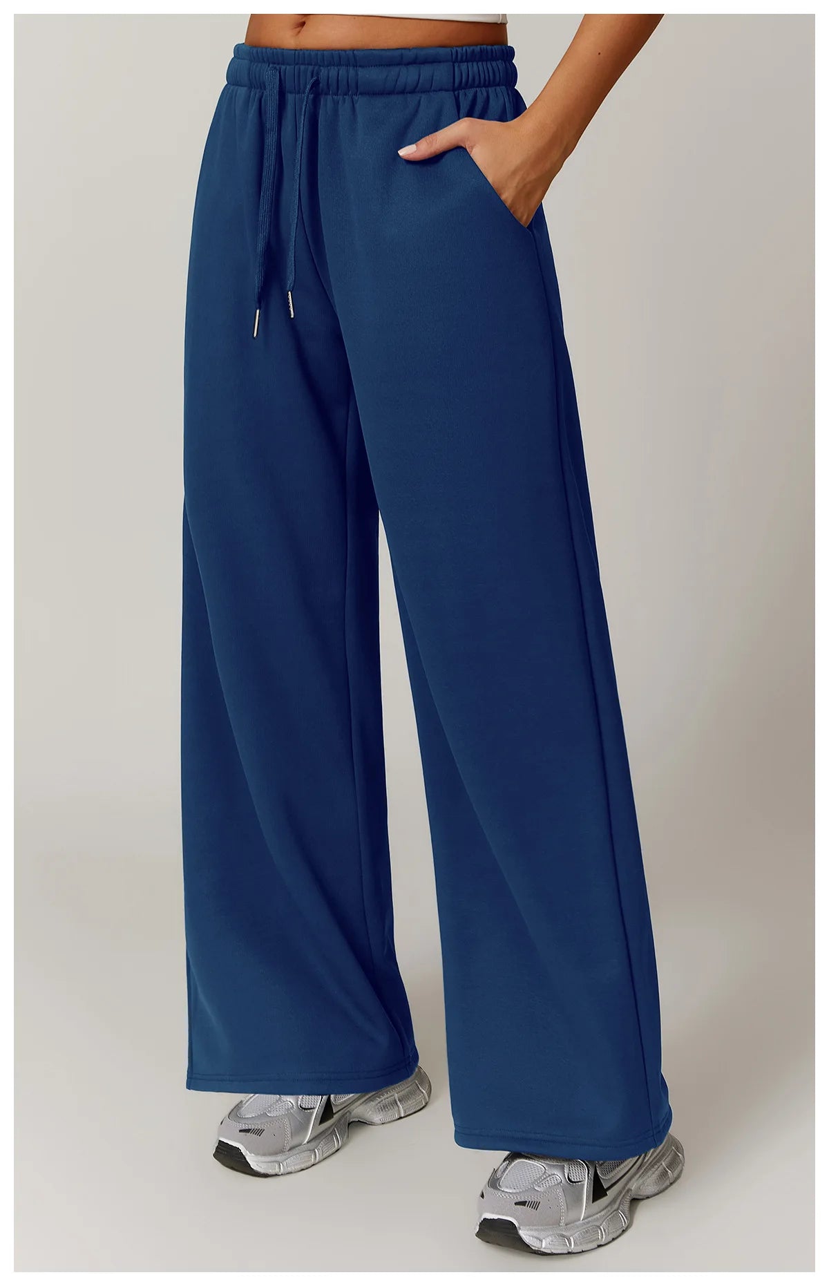 Wide Leg High Waist Sweatpants