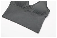 Seamless Hanging Neck Sports Bra