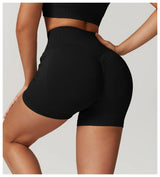 Seamless Scrunch Butt High Waist Tights Yoga Shorts