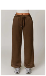 Wide Leg High Waist Sweatpants