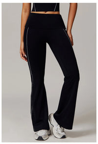 Breathable  High Waist Bell-bottoms  Leggings